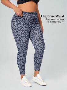SHEIN Essnce Quần Jeans Ôm Ôm Co Giãn Cao Màu Trơn Thường Ngày Cho Nữ Cỡ Lớn - Nhiều màu - Xem 5