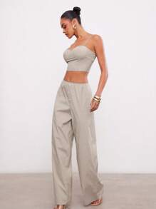 Hauture Damen Zweiteiler Outfit für den täglichen Gebrauch