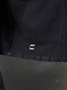 NEON BLANC Herren Street Fashion gewebtes Gothic Strass Spinnen Kurzarm Hemd, geeignet für den Sommer - Violett - Übersicht 8