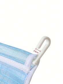 1 pieza/2 piezas/3 piezas Bolsa de malla de almacenamiento colgante de doble capa para refrigerador, bolsas de almacenamiento lavables para refrigerador, bolsillo colgante de almacenamiento multipropósito para el lateral del refrigerador adecuado para almacenar paquetes de salsa, condimentos, ketchup, etc. (azul y blanco)