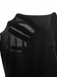 MaterniChic Pregnant Women Summer Casual Solid Color Sleeveless Jumpsuit Maternity Jumpsuits For Woman - Black - View 3