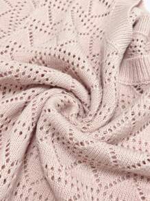 SHEIN LUNE Plus Size Casual Vacation Style Short Sleeve Sweater Set Women Clothes Women Summer Sets Women Clothes Winter Fall Autumn - Apricot - View 4