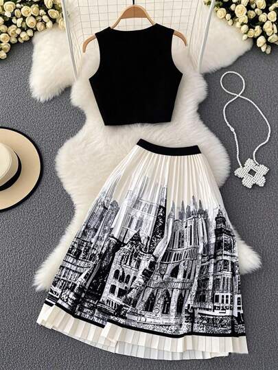 Breezaya Women Two Pieces Outfits For Daily Wear