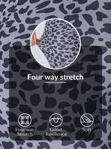 SHEIN Essnce Quần Jeans Ôm Ôm Co Giãn Cao Màu Trơn Thường Ngày Cho Nữ Cỡ Lớn - Nhiều màu - Xem 6