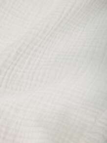 SHEIN Schwangere Frauen unifarbene Hose mit Tasche und Twist Taille, gerade Beinform, Lässig