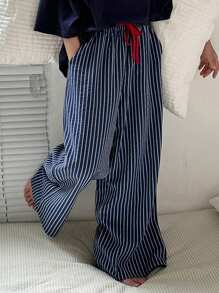 Dazy Kids 青少年男孩梭织条纹休闲裤、睡衣、春夏装、返校服