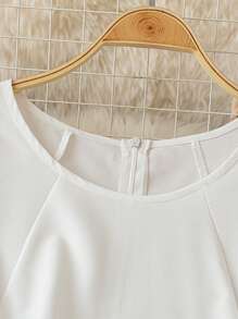 DreamSkyne 大码女式两件套浪漫优雅抽绳腰无袖上衣和百褶裙套装，春夏季度假装