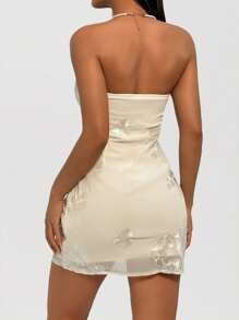 EgrlEra Women's Sexy And Elegant Jacquard Tube Dress