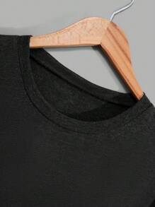 RueChic Set de 3 camisetas de manga corta regulares con estampado de vibe de verano para hombre