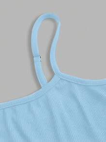 SHEIN Unity Women's Basic Cropped Tank Top 3 Packs Topspack Of Topssports Bra Packmultipack Topscrop Tops Teen Girls - Multicolor - View 4