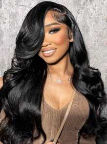 Mang Và Đi Glueless Tóc Giả Sóng Thân Trong Suốt 4X4 Đóng Kín Bằng Dây Tóc Tóc Giả Trước Nhổ - SNatural - Xem 3