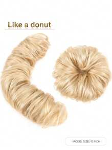 Human Hair 613 Blonde Updo For Women Human Hair Blonde Color Hair Extensions For Halloween Costumes - S613 - View 3