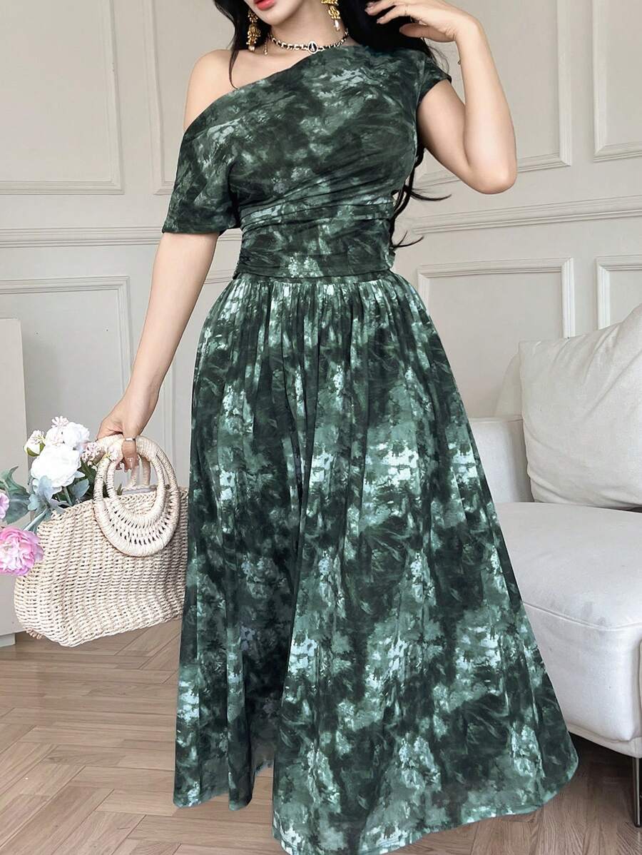 Modelyn Women Two Pieces Outfits For Daily Wear - Green - View 1