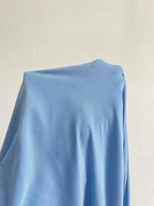 SHEIN PETITE Summer Solid Color Hollow Out Flare Skinny Jumpsuit