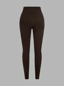 SHEIN SXY 3 Packs Women's Leggings, Comfortable And Smooth For Yoga, Fitness And Cycling, And Everyday Wear