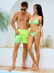 Manfinity VDAYZ Manfinity Vdazy Couple Summer Beach Print For Vacation Swimming Trunks, Summer Beach Swimming Trunks Beach Shorts, Holiday Swimming Trunks Beach Shorts For Summer Beach. Girlfriend, Boyfriend Print Pattern Swimming Trunks Beach Shorts For Beach, Swimming, Travel, Summer Sportsl, Beach Or Swimming Pool.Swimming Trunks Compression Shorts