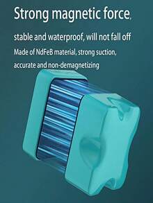 水族箱清洁刷 - 迷你双面刮刀，用于鱼缸玻璃藻类去除、紧凑型苔藓清洁工具 - 彩色 - 查看 5