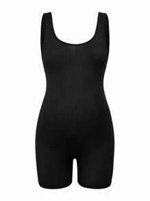 Modmama Pregnant Women Solid Color Sleeveless Slim Fit Romper, Summer - Multicolor - View 7