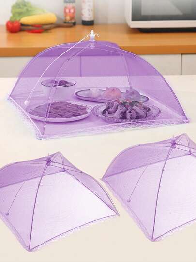 1pc Mesh Food Cover, Foldable Storage,Suitable For Family Table, Party Party, Prevent Insect Bites, Highly Attractive And High Cost Performance