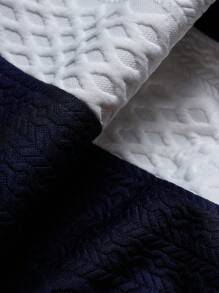 Manfinity CasualCool Áo sơ mi nam tay ngắn cài nút họa tiết khối màu giản dị mùa hè Áo sơ mi nam cài nút Áo sơ mi nam cài nút đẹp cho nam Áo sơ mi nam cài nút Áo sơ mi nam cài nút cổ điển - Nhiều màu - Xem 5