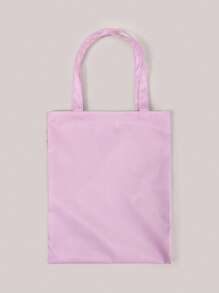 ROMWE Kawaii 蝴蝶结装饰粉色女士手提包，简约而实用