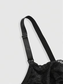 Moonlight&Mama 加大码孕妇纯色蕾丝拼接吊带背心内衣文胸