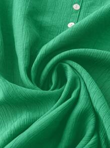 EMERY ROSE Camiseta de tirantes de mujer de verano de unicolor y cuello redondo - Verde - Ver 4