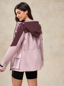 OutZeal WaterProof WindProof Lightweight Breathable 3L Tech Fabric Hiking Rain Jacket Outdoor Shell