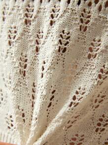 Bóhologie ROBE BLANCHE CROCHETÉE TRICOTÉE BOHO POUR FEMME