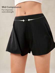 OutZeal Gonna sportiva con pantaloncino interno in nylon tecnico ad assorbimento di umidità, morbida al tatto, con vita alta e tasche, adatta per il tennis e l'uso quotidiano