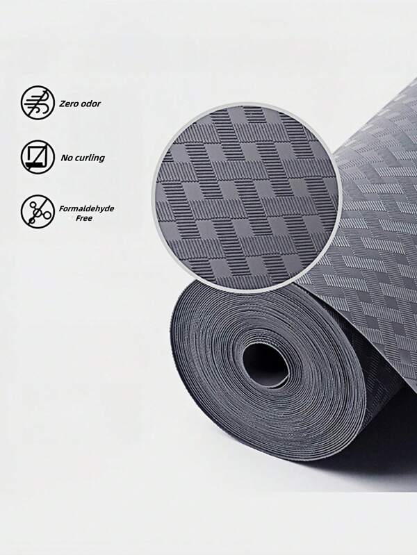 SHEIN Waterproof Drawer Liners Non-Slip Kitchen Cabinet Shelf Liner Cut-To-Fit Grid Pattern Anti-Dust Oil Proof Wardrobe Shoe Closet Mat