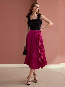 MOTF PREMIUM RÜSCHEN FALTIGER SPALTROCK