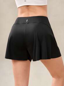 OutZeal Gonna sportiva con pantaloncino interno in nylon tecnico ad assorbimento di umidità, morbida al tatto, con vita alta e tasche, adatta per il tennis e l'uso quotidiano