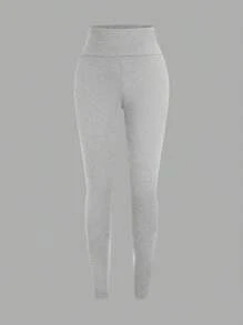SHEIN SXY 3 条装女士紧身裤，舒适顺滑，适合瑜伽、健身、骑自行车和日常穿着 - 藏蓝色 - 查看 9