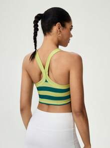 Hanevo Damen Spaghetti-Tank Top mit Streifen, modisch, passend für den Sommer - Verschiedenfarbig - Übersicht 2