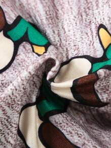 New Baby Spring Cute Duck Pattern Front Zipper Design Comfortable Fashion Casual Jumpsuit - Multicolor - View 7