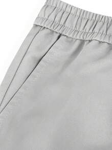 Manfinity Homme Pantalons droits ajustés de couleur unie décontractés pour hommes, pantalons décontractés pour hommes, pantalons pour hommes, ensembles de pantalons pour hommes