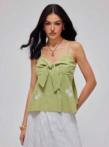 Roylia Sexy & Chic Top For Women - Green - View 4