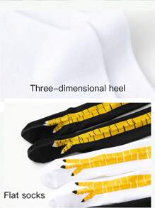 青少年搞笑搞笑玩具鸡爪袜 - 彩色 - 查看 11