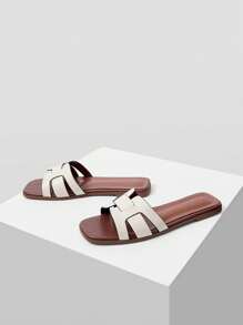 MOTF PREMIUM 简洁舒适的女士平底凉鞋，适合夏季、圣诞节、秋季、新年假期和情人节穿着