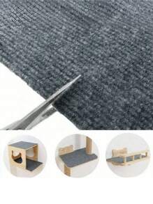Una alfombrilla antiarañazos extraíble, alfombra autoadhesiva para arañazos de gato, alfombrillas para muebles, sofás y paredes interiores, accesorios para arañar para mascotas y juguetes - Multicolor - Ver 7