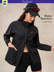 OutZeal WaterProof Lightweight Breathable Tear Resistant Nylon Hiking Jacket Outdoor Windbreaker