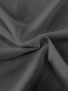 Manfinity Dauomo 男士纯色短袖 Polo 衫和抽绳腰口袋短裤套装