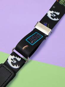 SCOOBY-DOO X SHEIN 1pc Women's Fashionable & Cute Cartoon Pattern Elastic Waist Belt - Multicolor - View 4