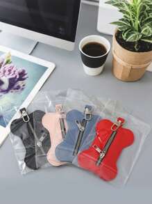 Pet Portable Bone-Shaped Poop Bag Dispenser/Scooper