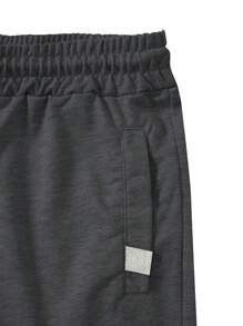 Manfinity Homme Pantalones cortos de hombre de moda sencilla, adecuado para el verano