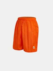 SHEIN 2pcs/Set Teen Boys Casual Swim Trunks, Beach Shorts, Swimwear Suitable For Outings, Parties, Music Festivals, Spring & Summer Seasons, Boys Costume And Tween Clothes - Multicolor - View 9