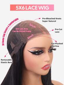 Wear&Go Glueless Curtain Bangs 99j Burgundy Body Wave Remy Human Hair Wig Pre- Plucked Bleach Knots Pre-Cut 6x5 Transparent Lace Closure Wigs 180% Density