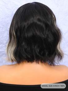 Short Transparent Lace Body Wave 13 X 4 X 1 T Part Lace Wigs Real Human Hair Lace Frontal Closure Wigs With Front Baby Hair  Pre Plucked Natural Hairline Wig Ombre Color - SNatural/22/27A/613 - View 4