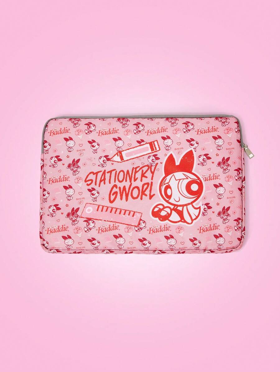 Sac Fourre-Tout Réutilisable Powerpuff Girls - Fleur, Bulles Et Beurre - Prêt à L'Action !